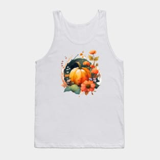 Fall Pumpkin Tank Top